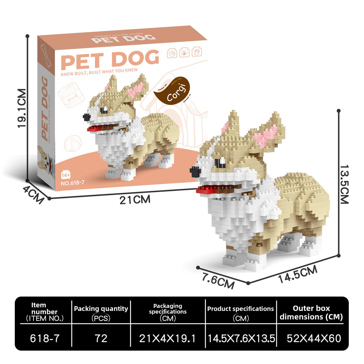 Dog Breed Building Block