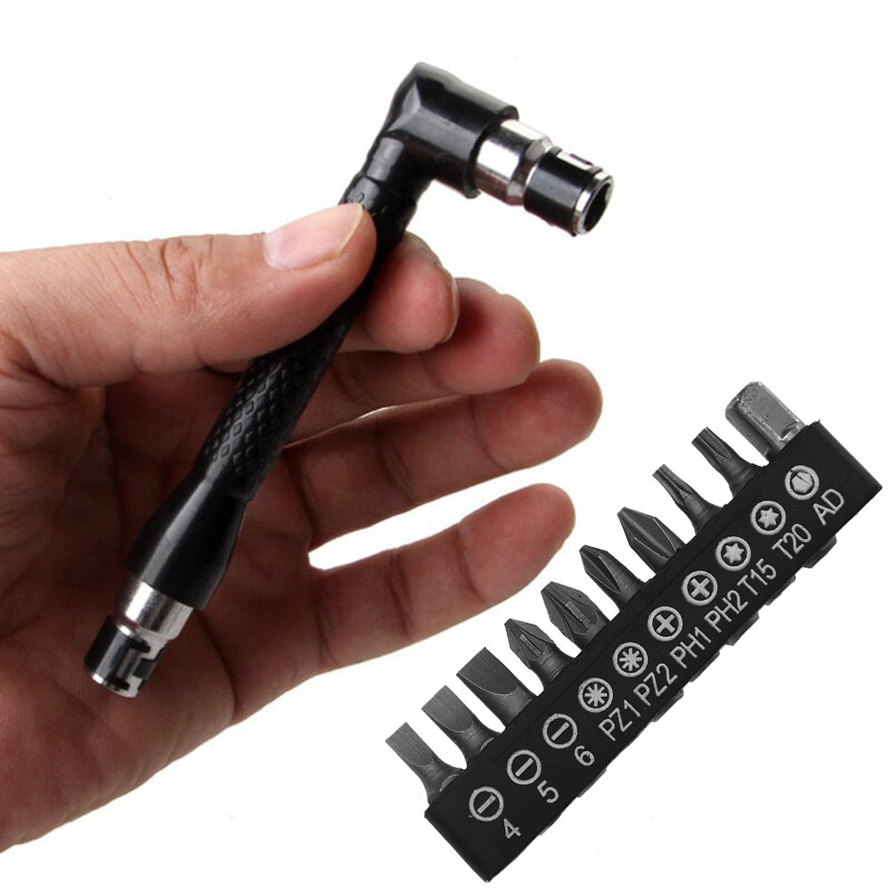 Mini 36-Tooth Ratchet Screwdriver Set with Interchangeable Heads