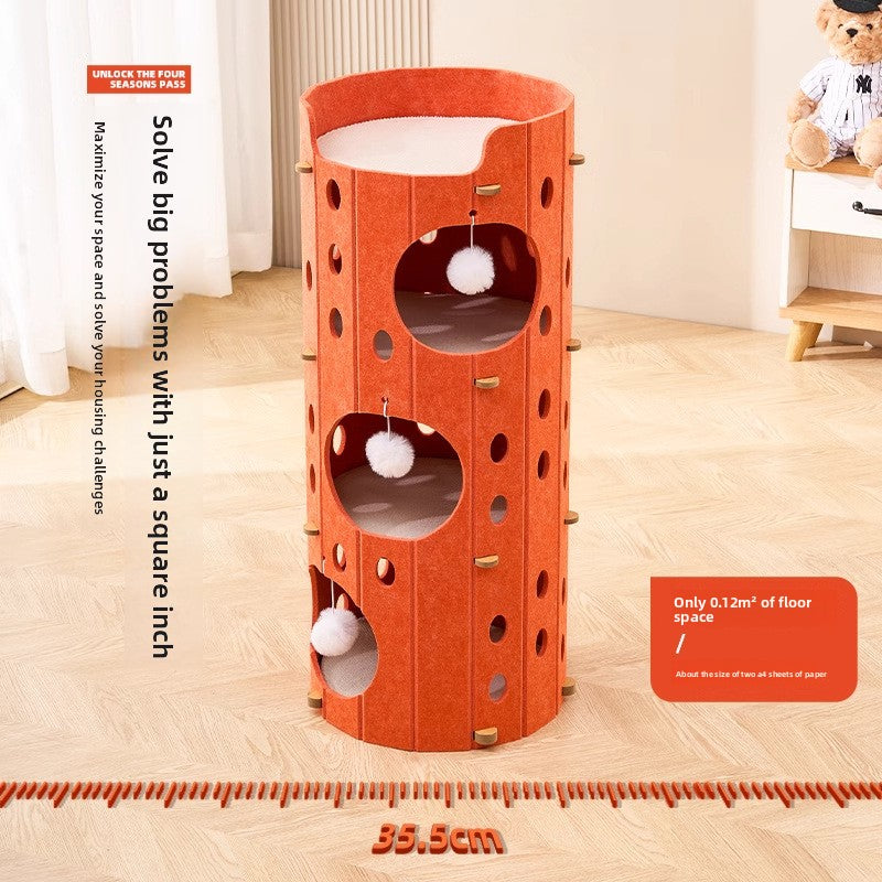 Multi Layer Cat Tree with Scratching Posts