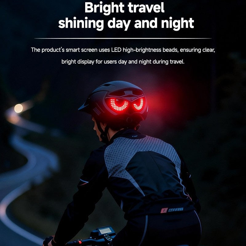Motorcycle Helmet LED Warning Light