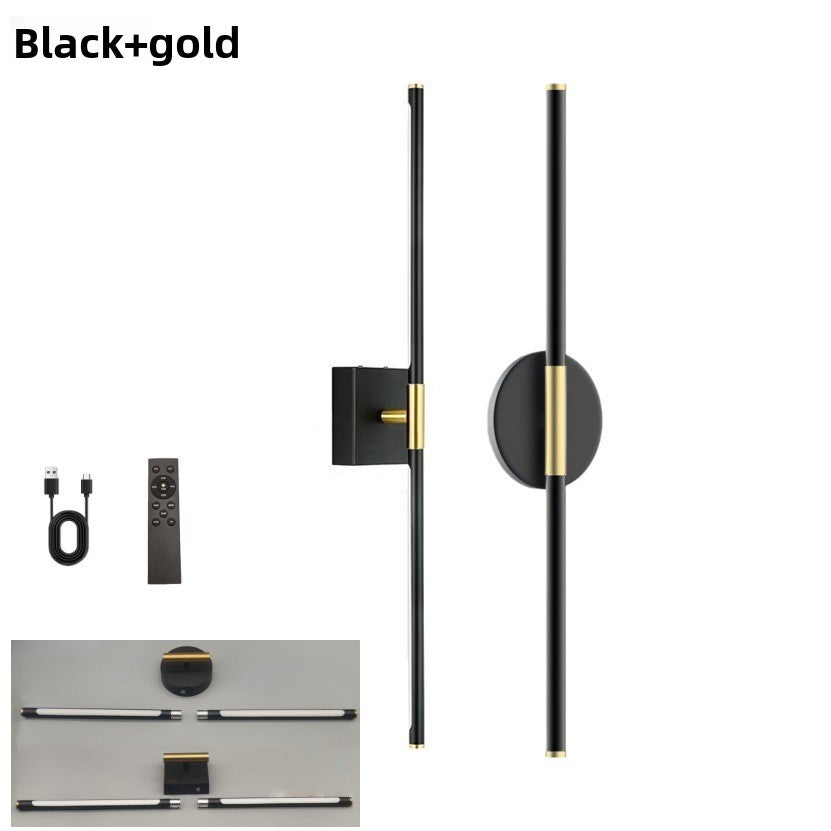 Rechargeable Cordless LED Wall Light with Magnetic Mounting Remote Control