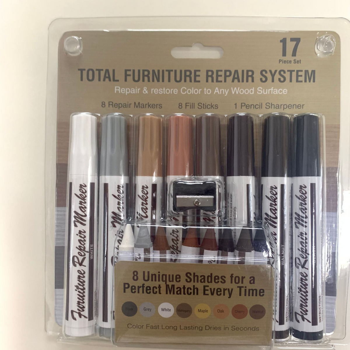 Furniture scratch repair marker