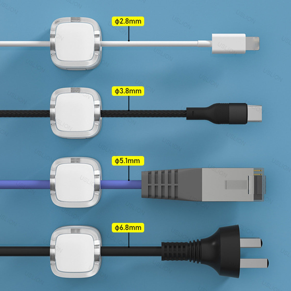 Magnetic Cable Organizer Clips