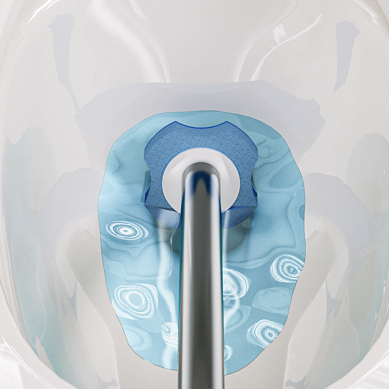 Suction Cup Disposable Toilet Brush Toilet Household