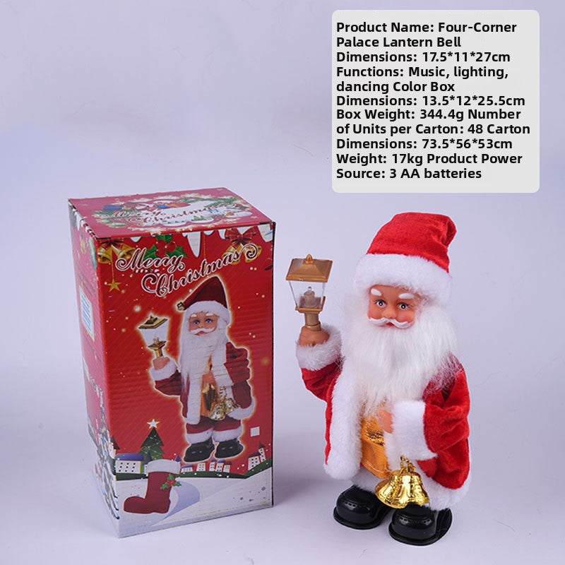 Climbing Pearl Santa Claus Electric Toy