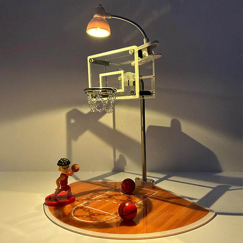 Mini Basketball Stand with LED Night Light