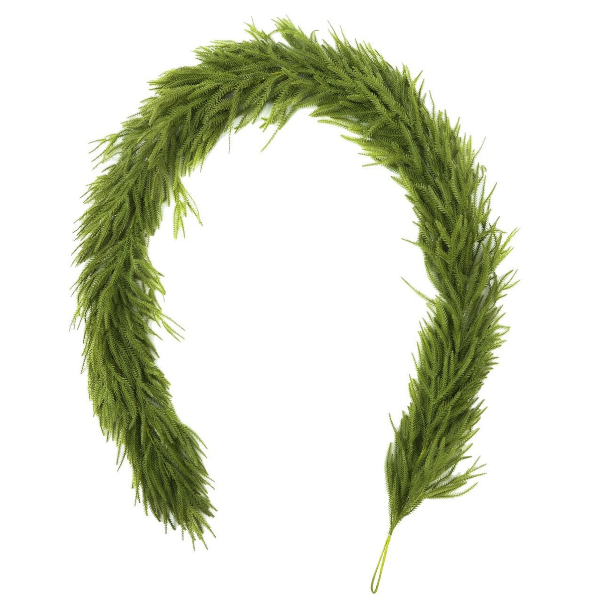 Simulated Pine Needle Rattan Christmas Wreath