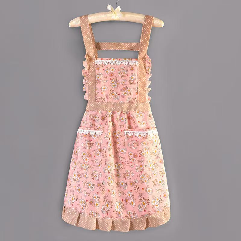 Lightweight Cotton Princess Apron for Women