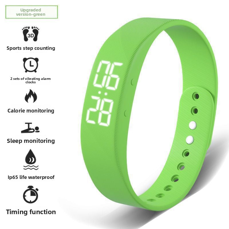 Multifunctional Digital Sport Watch with Alarm and Pedometer