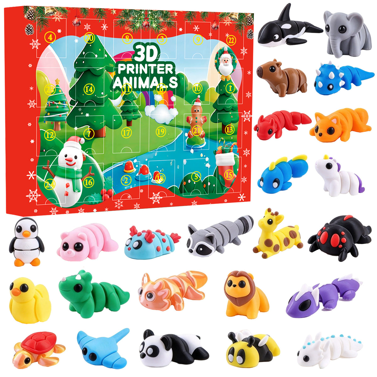 Christmas Building Blocks Stress Relief Gift