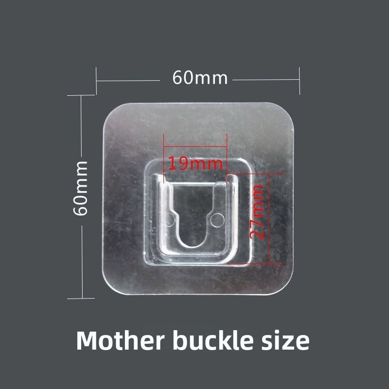 Transparent Adhesive Wall Hooks