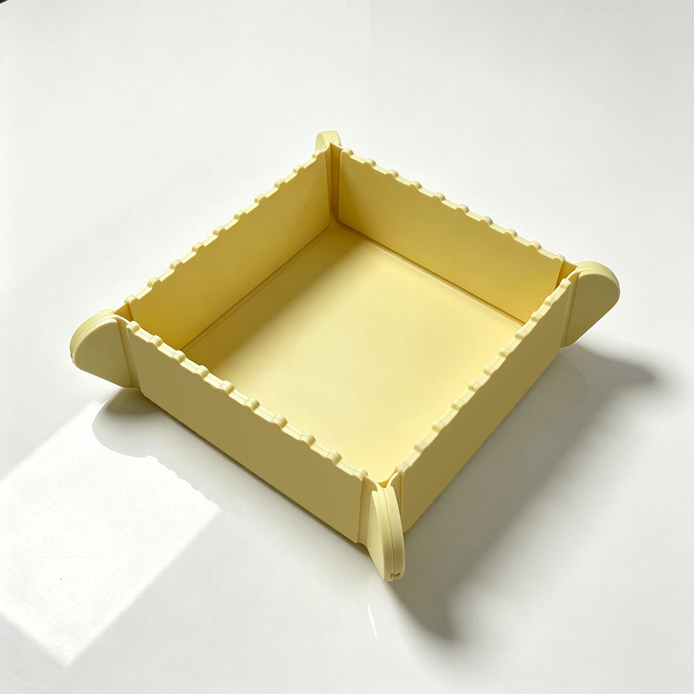 Foldable Magnetic Silicone Food Tray