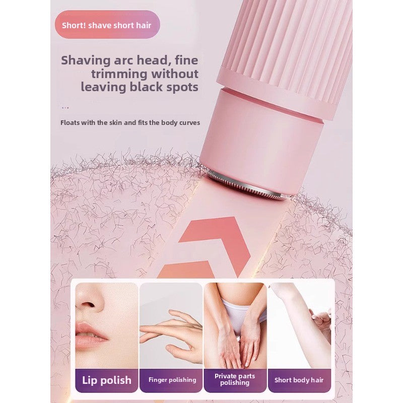Double-headed electric shaver/epilator
