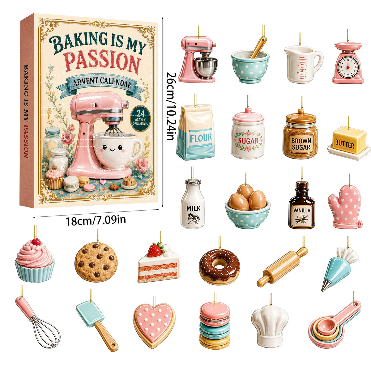 Vintage Baking Advent Calendar Blind Box