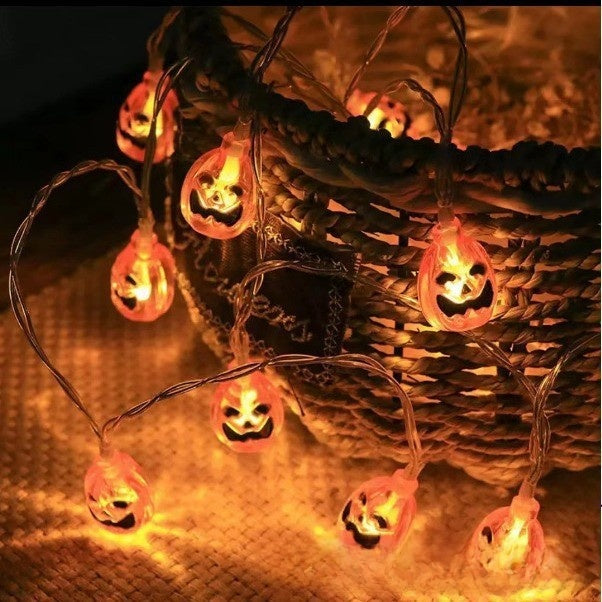 Pumpkin Ghost Bat Light