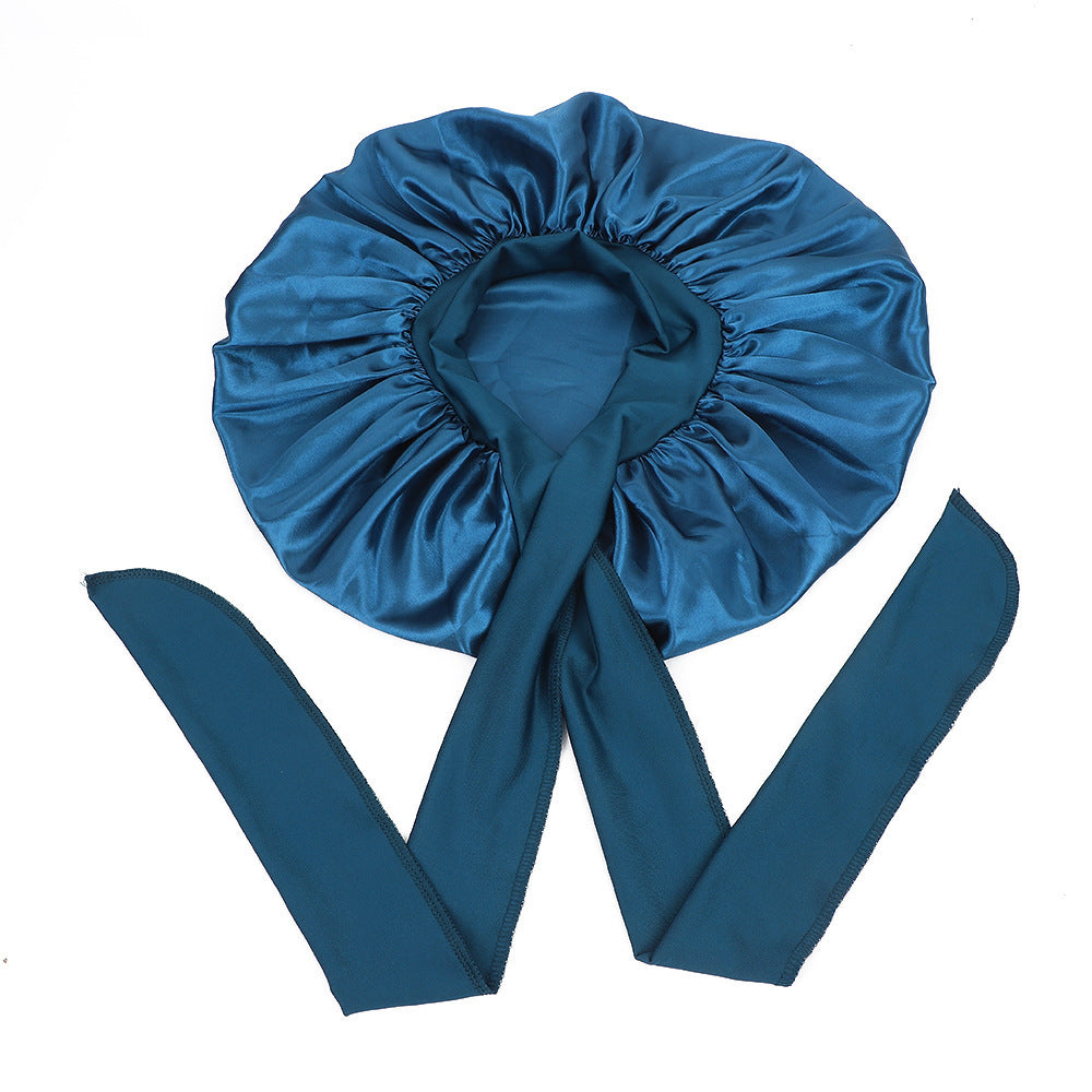 Womens Satin Sleep Cap Hair Protection Bonnet