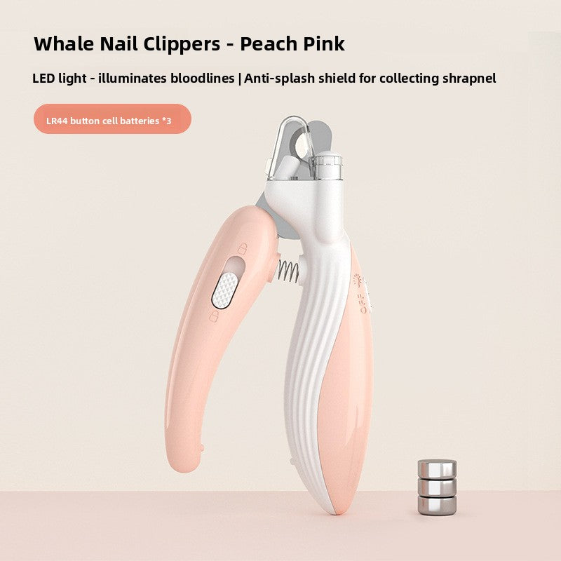 Pet Nail Clippers with Blood Line Light for Cats Dogs Rabbits