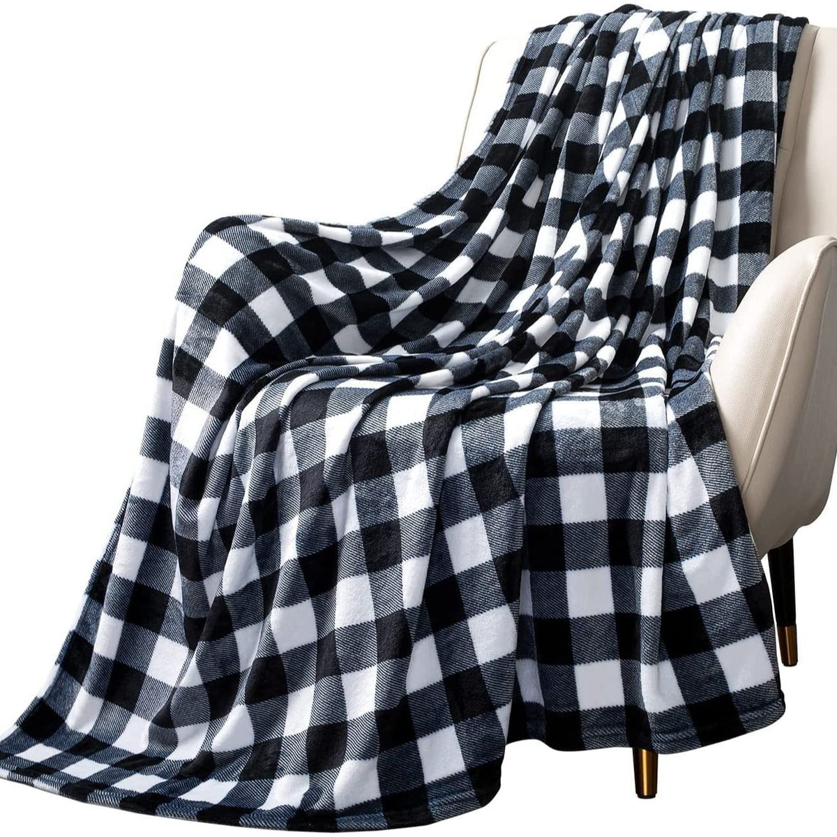 Custom Digital Print Classic Leopard Pattern Flannel Blanket