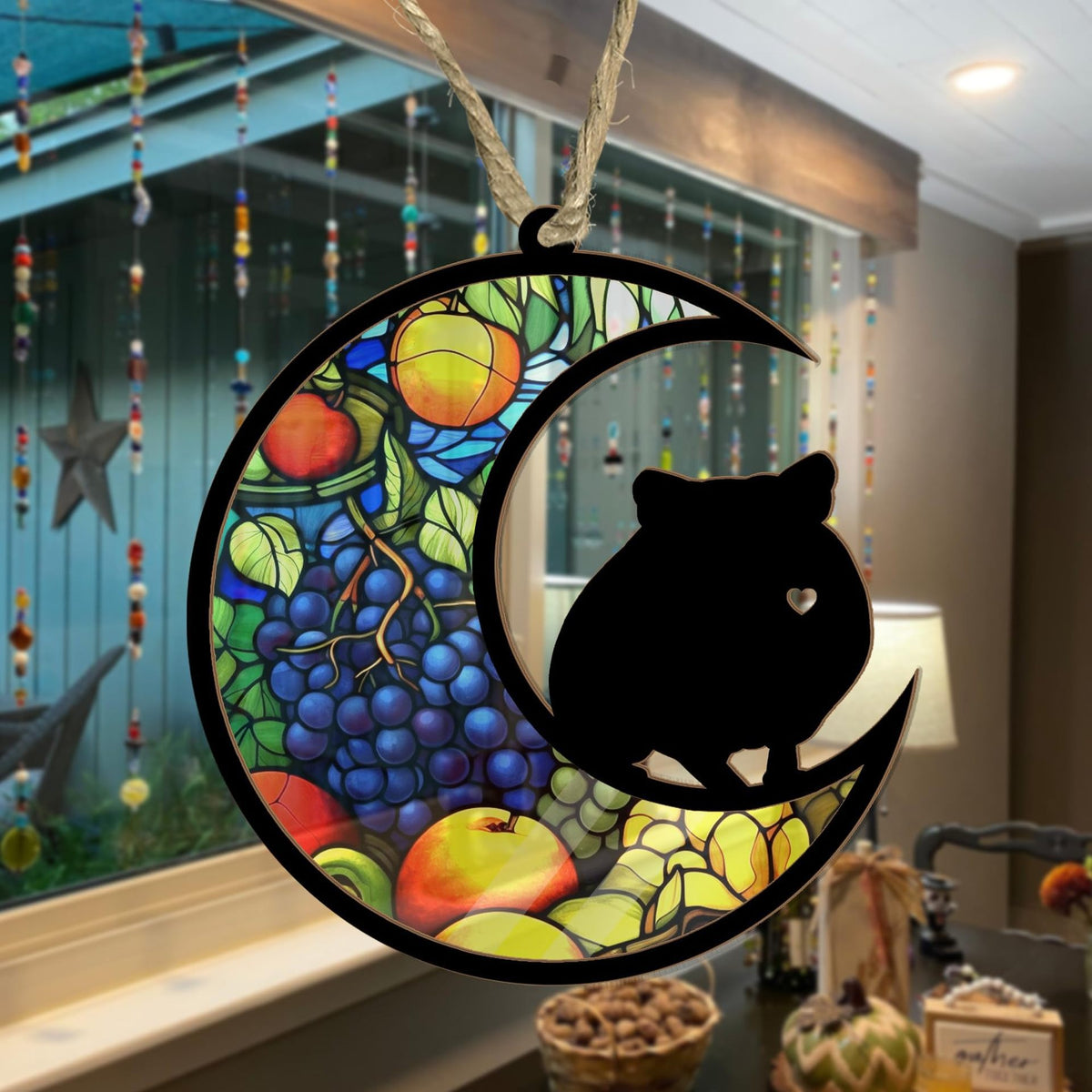 Dog Cat Window Hanging Ornament Personalized Gift