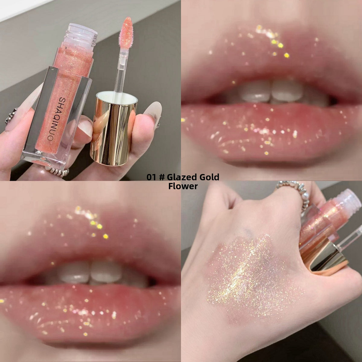Waterlight Doodle Glass Lip Clear Shiny Live Lip Glaze