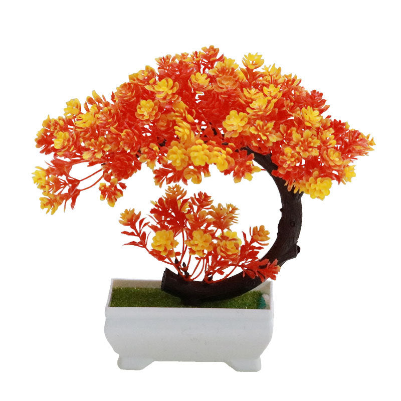 Simulated Bonsai Plant Desktop Decoration