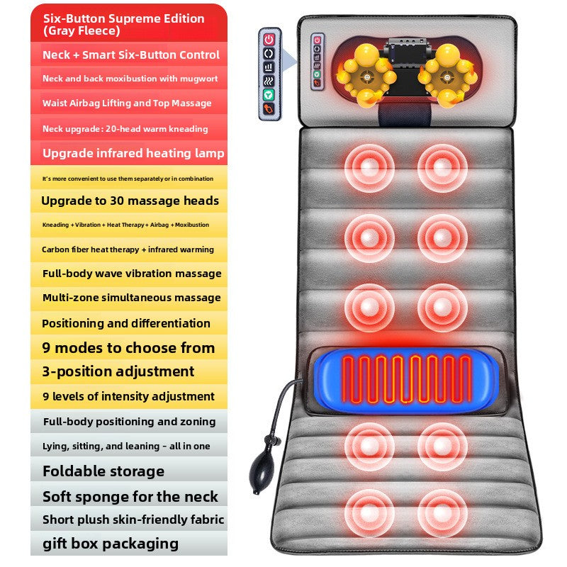 Multi-Functional Folding Electric Massage Mat