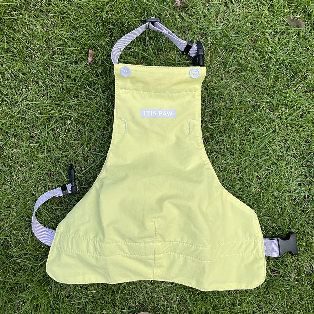 Adjustable Waterproof Pet Dog Cat Bellyband Outdoor Anti-Dirty Chest Protector