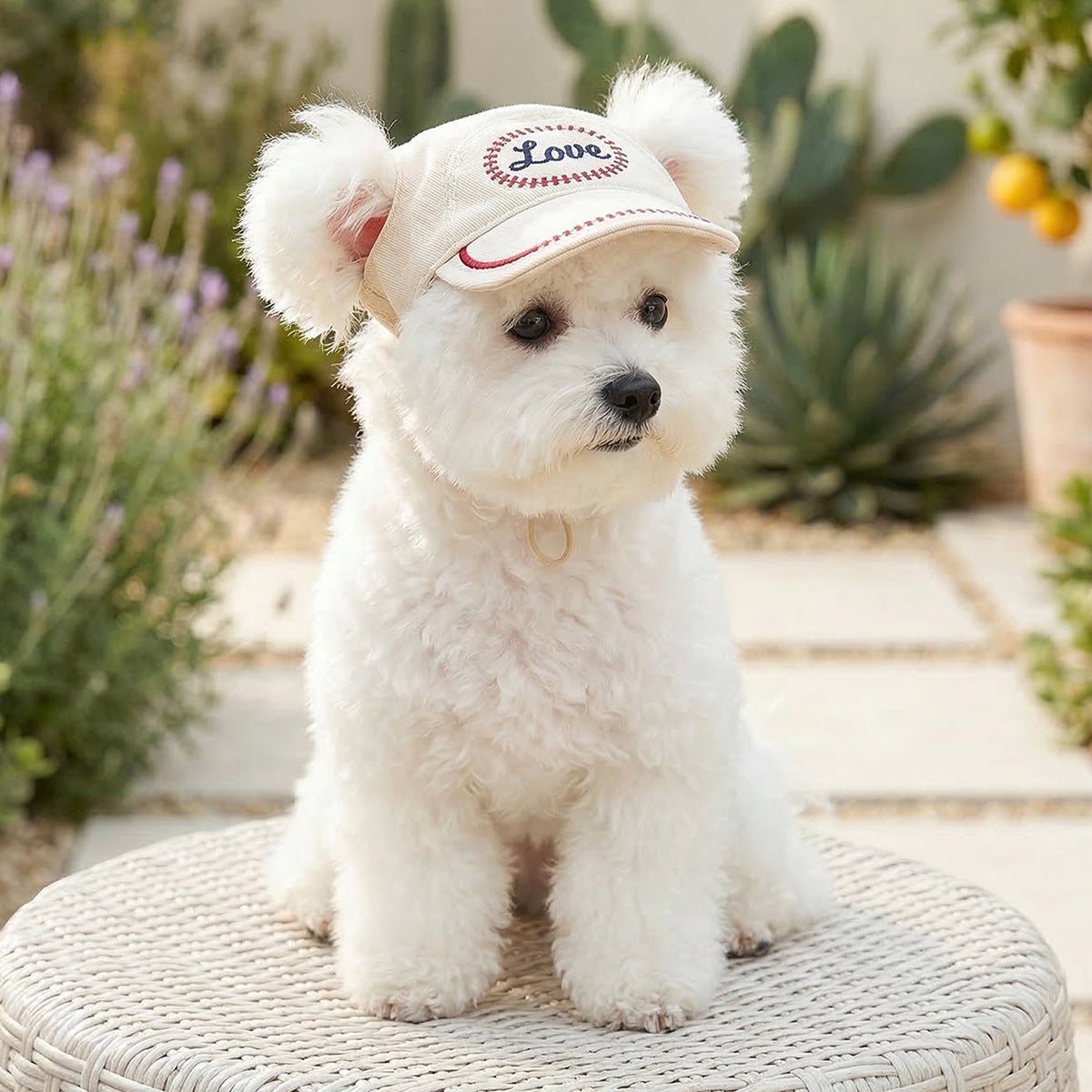 Cat and dog sun protection hat