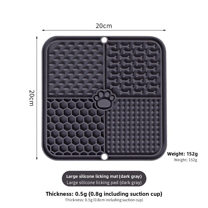 Dog Lick Mat Feeding Pad