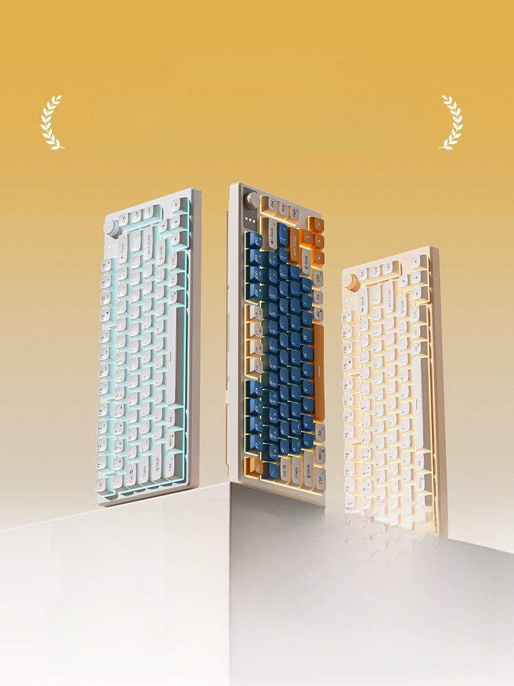 Mechanical Feel Silent Keyboard and Mouse Combo