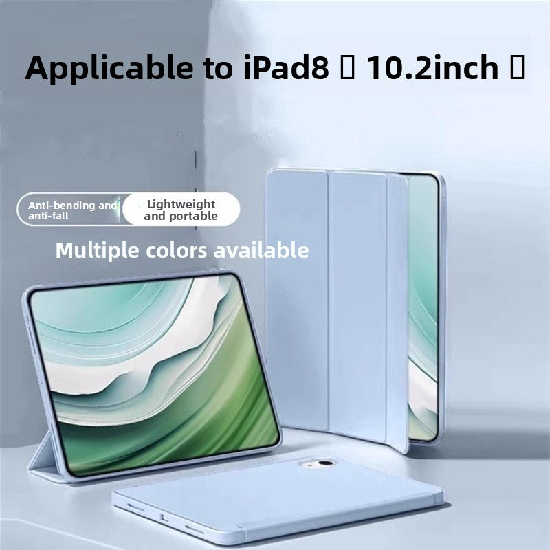 IPad 8 Silicone Protective Case with Flip Cover