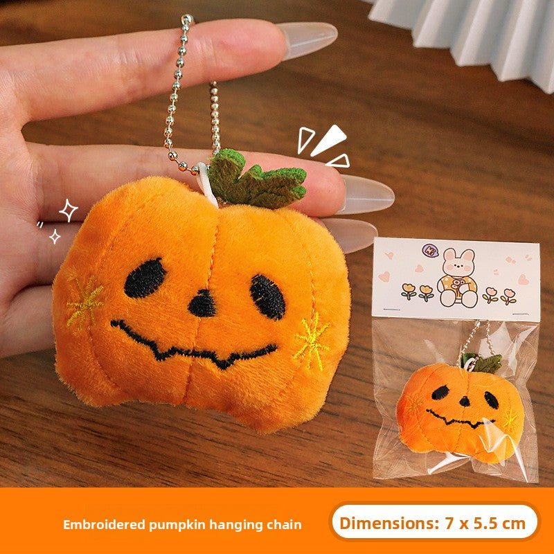Halloween quirky pumpkin pendant