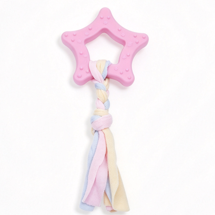 Durable Dog Chew Toy with Rope