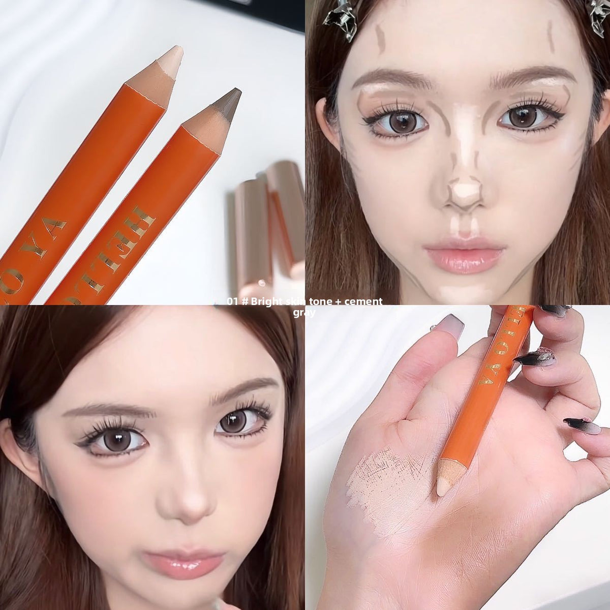 Double Ended Contouring Highlighter Pen