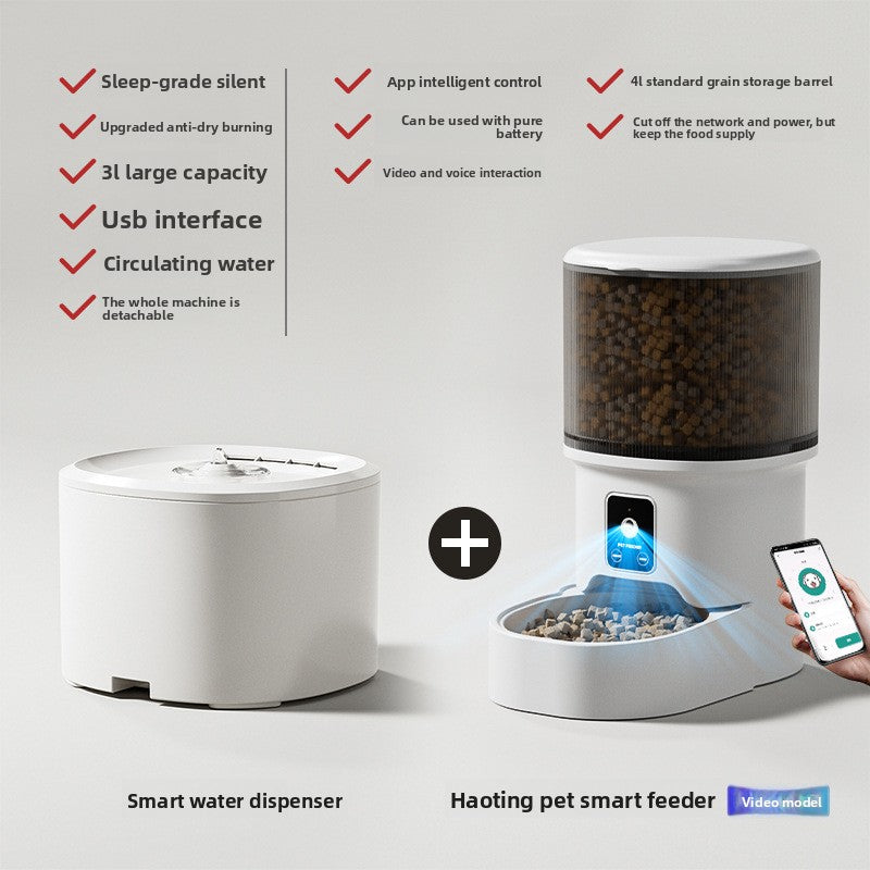 Automatic Smart Pet Feeder with WiFi Camera