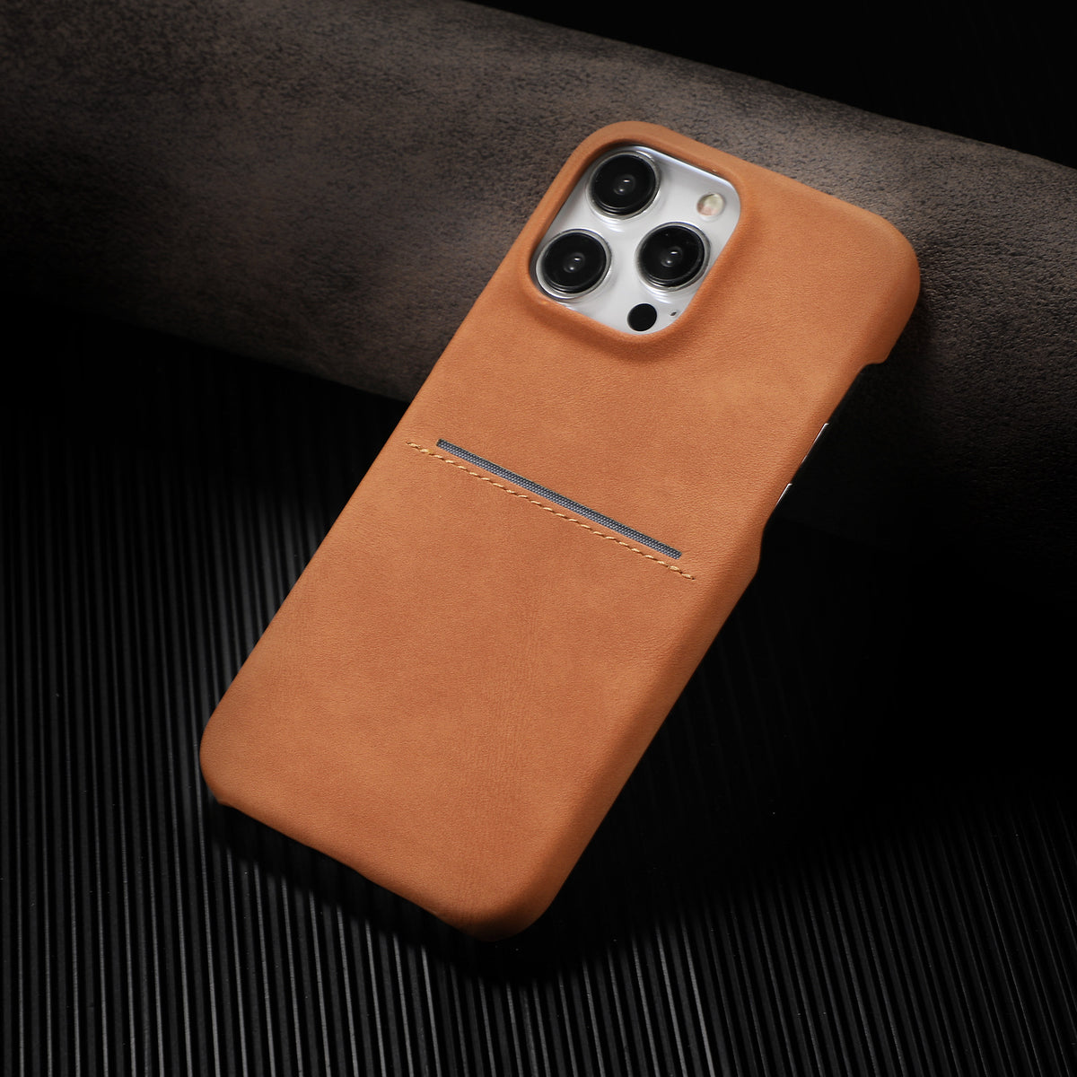 Sheepskin Card Insert iPhone Case
