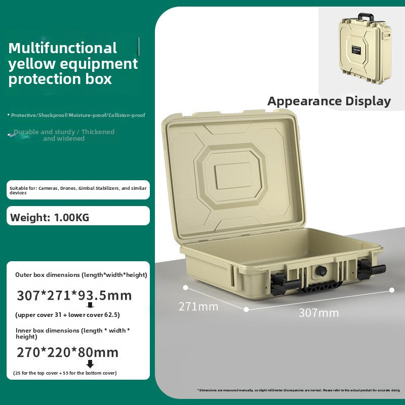 Durable Waterproof Plastic Protective Tool Case with Foam