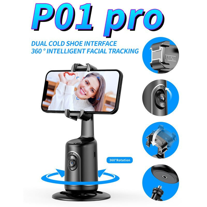 360° Rotating AI Tracking Phone Gimbal