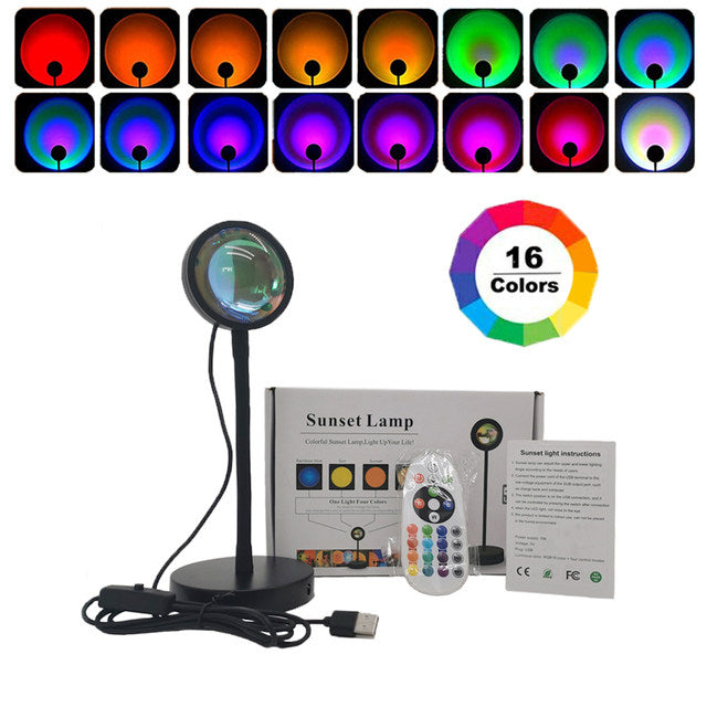 Multicolor Sunset LED Projector Light
