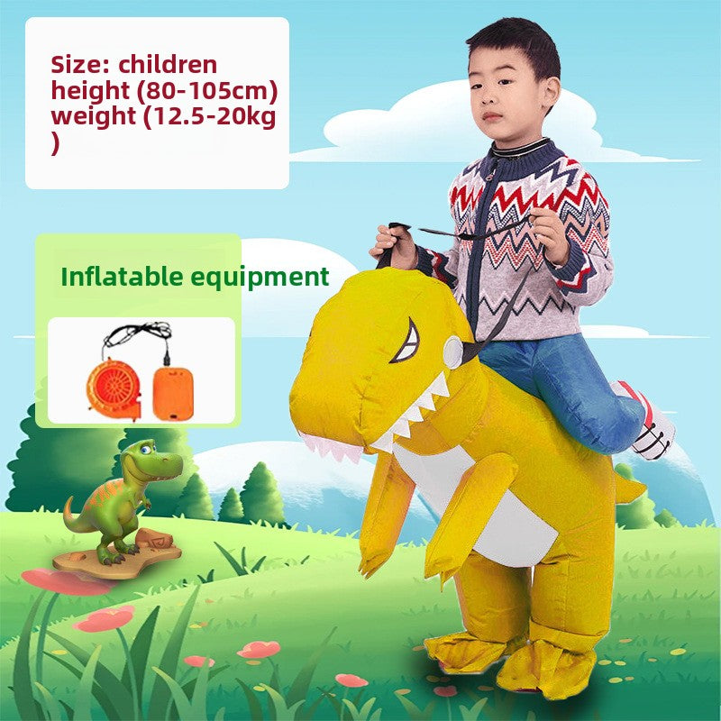 Dinosaur Inflatable Costume for Performance and Halloween