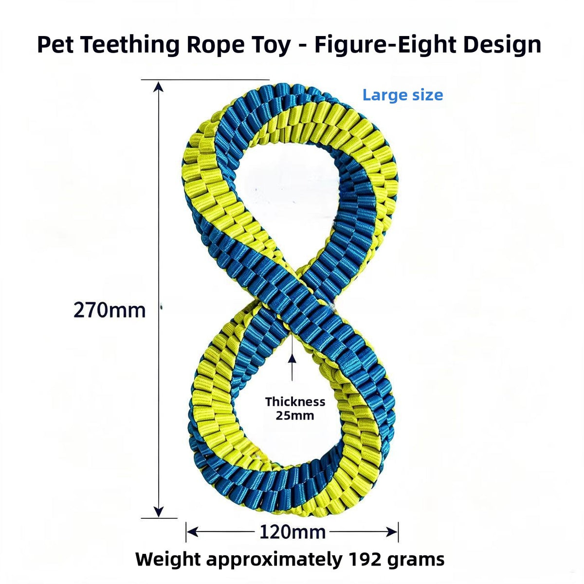 Nylon dog chew interactive toy