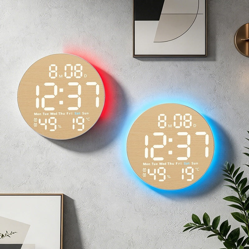 LED Digital Wall Clock