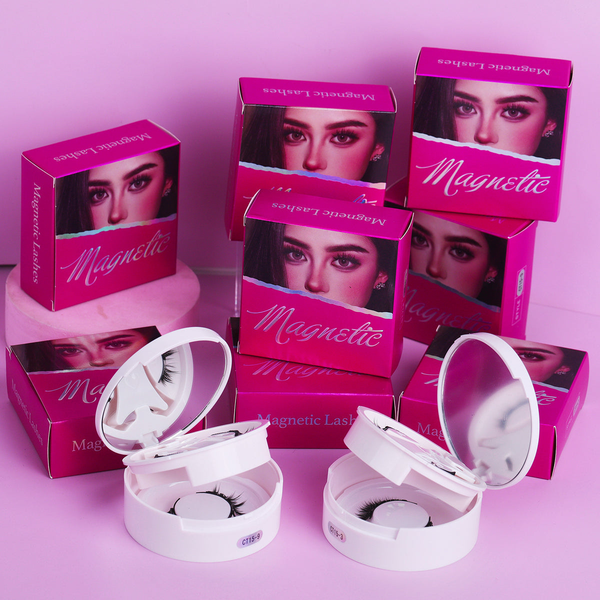 Double-Layer Magnetic Eyelashes