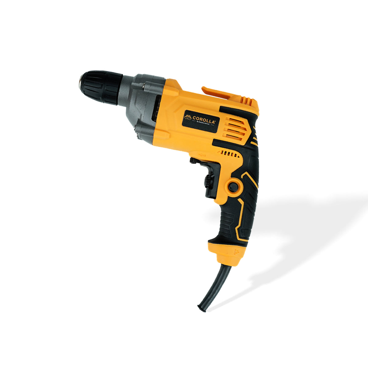 Electric Drill with Self-Locking Chuck and Adjustable Speed