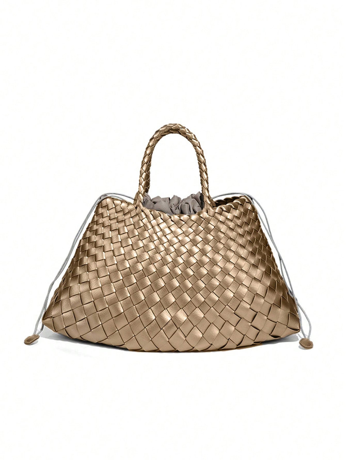 Woven Basket Handbag