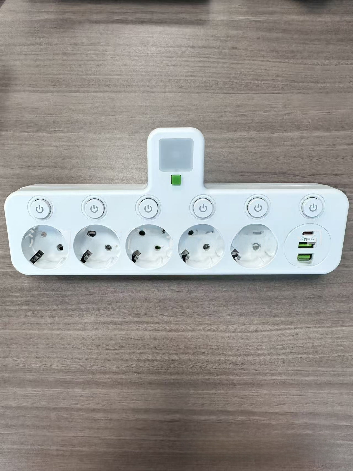 European Standard USB-C Power Socket Strip