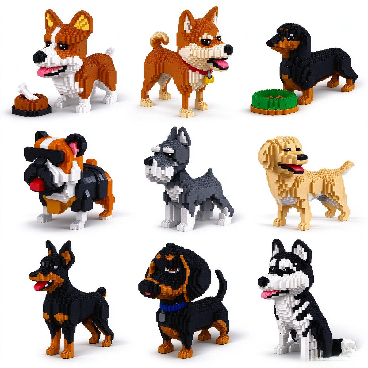 Dog Breed Building Block