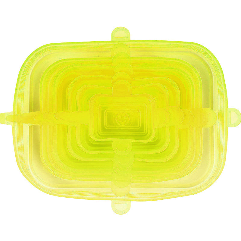 Food Grade Silicone Fresh Keeping Lids