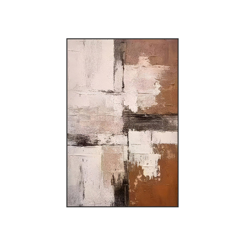 Abstract Textured Wall Art for Modern Interior Decoration