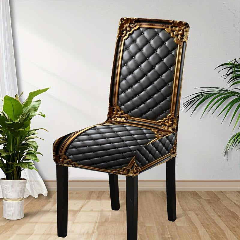 Pattern Elastic Dining Chair Covers